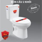 Bộ Bồn Cầu 2 Khối PR-C614A